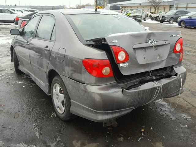 1NXBR32E06Z678351 - 2006 TOYOTA COROLLA CE GRAY photo 3