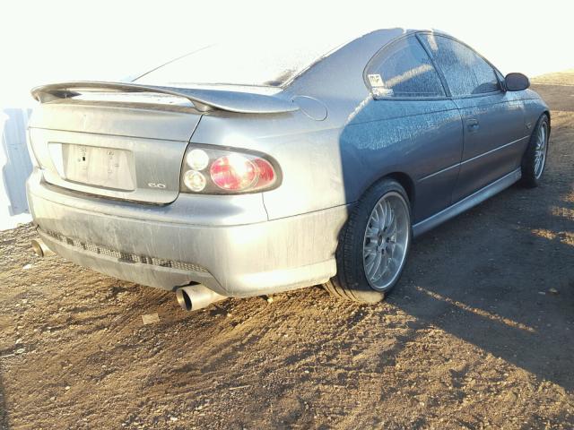 6G2VX12U46L835069 - 2006 PONTIAC GTO BLUE photo 4