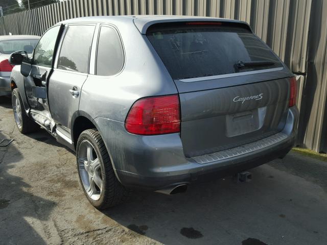 WP1AB29P74LA65411 - 2004 PORSCHE CAYENNE S SILVER photo 3