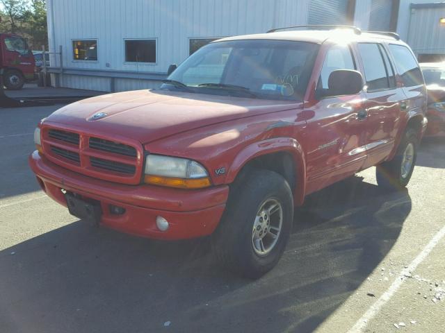 1B4HS28Z9XF555559 - 1999 DODGE DURANGO RED photo 2