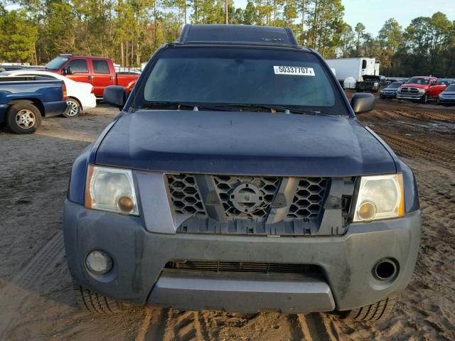 5N1AN08U47C508991 - 2007 NISSAN XTERRA OFF BLUE photo 9