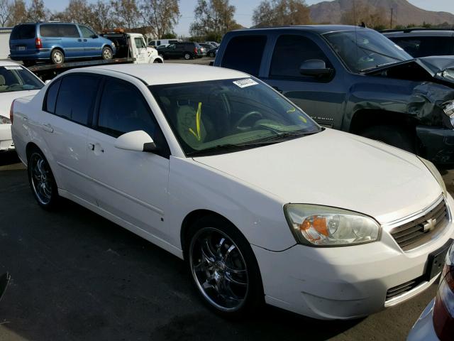 1G1ZT58NX7F129911 - 2007 CHEVROLET MALIBU LT WHITE photo 1