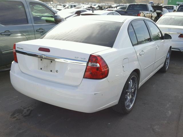 1G1ZT58NX7F129911 - 2007 CHEVROLET MALIBU LT WHITE photo 4