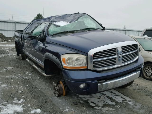 3D7KS29C46G229626 - 2006 DODGE RAM 2500 BLUE photo 1