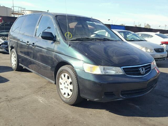 2HKRL1855YH532573 - 2000 HONDA ODYSSEY LX GREEN photo 1