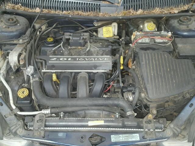 1P3ES46CXYD841725 - 2000 PLYMOUTH NEON BASE 蓝色 照片 7