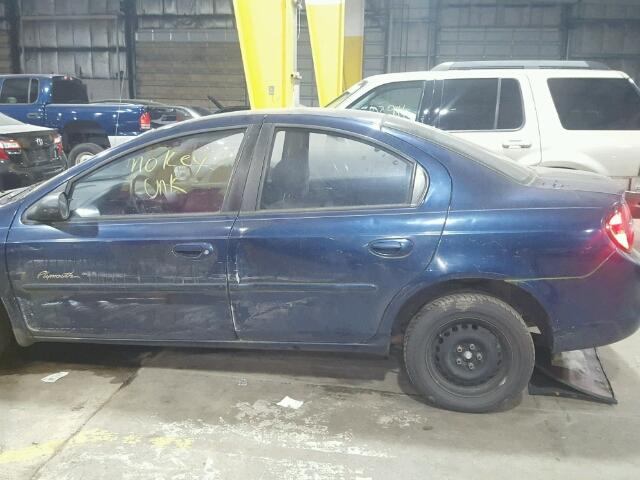 1P3ES46CXYD841725 - 2000 PLYMOUTH NEON BASE 蓝色 照片 9