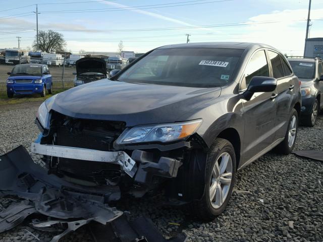 5J8TB3H32EL002511 - 2014 ACURA RDX BASE GRAY photo 2