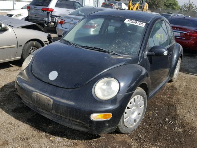 3VWBK21C14M402830 - 2004 VOLKSWAGEN NEW BEETLE შავი ფოტო 2
