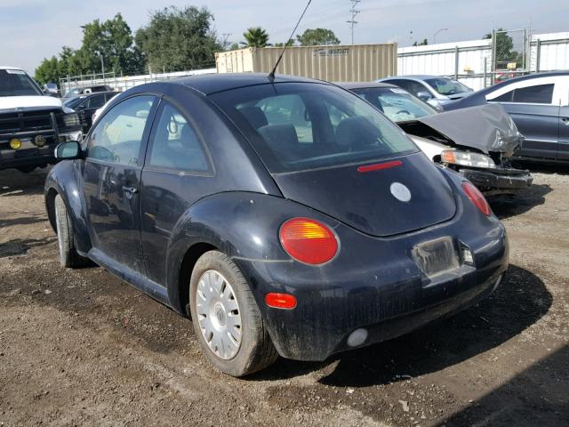 3VWBK21C14M402830 - 2004 VOLKSWAGEN NEW BEETLE შავი ფოტო 3