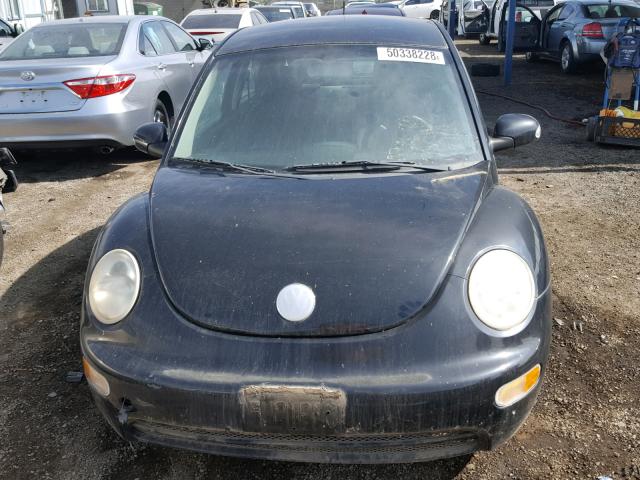 3VWBK21C14M402830 - 2004 VOLKSWAGEN NEW BEETLE შავი ფოტო 9
