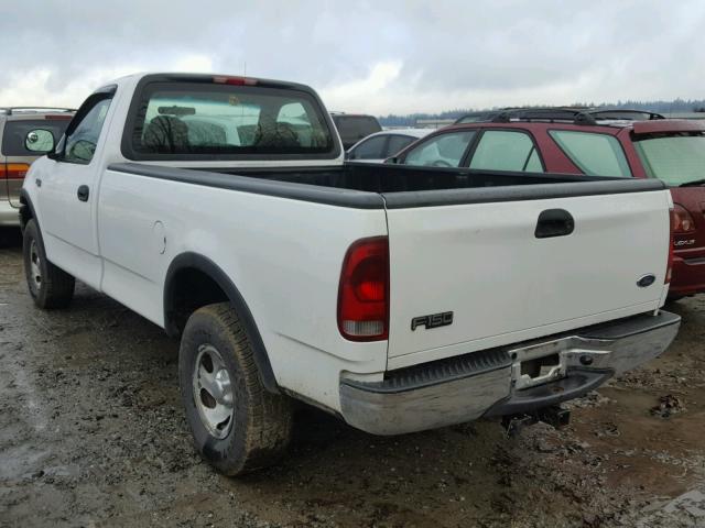 3FTZF18281MA55067 - 2001 FORD F150 WHITE photo 3