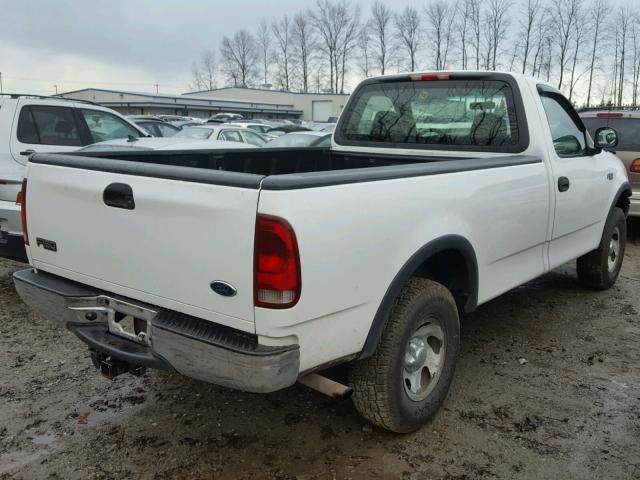 3FTZF18281MA55067 - 2001 FORD F150 WHITE photo 4