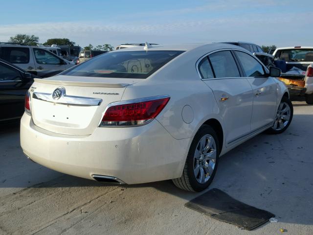 1G4GF5E39CF203611 - 2012 BUICK LACROSSE P WHITE photo 4