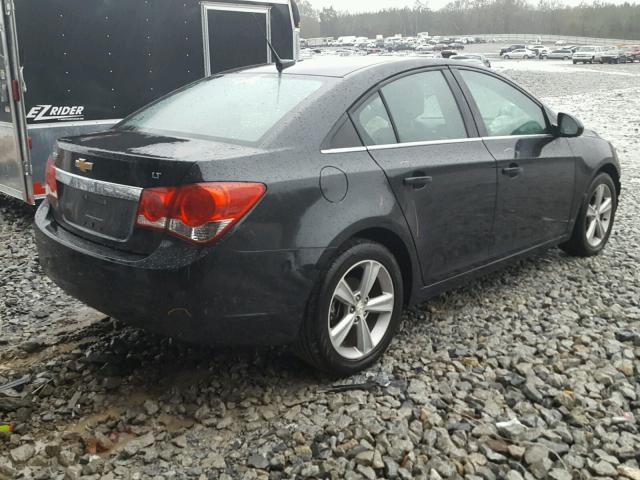 1G1PE5SB2E7311108 - 2014 CHEVROLET CRUZE LT BLACK photo 4