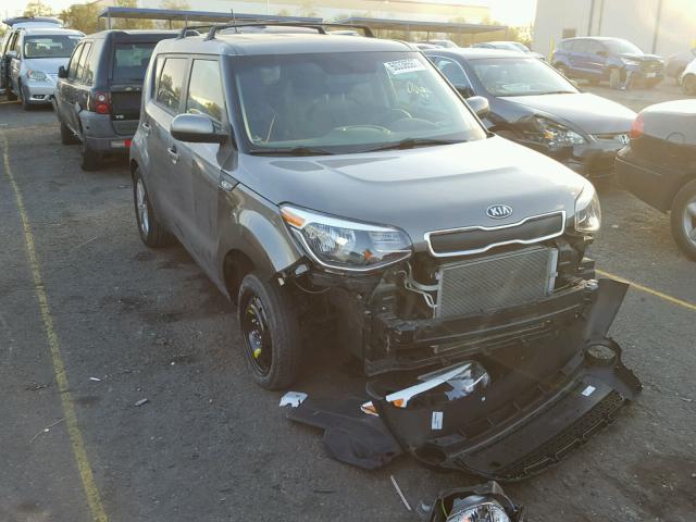 KNDJN2A2XE7059427 - 2014 KIA SOUL CHARCOAL photo 1