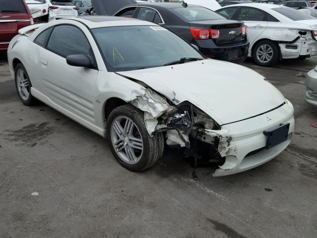 4A3AC84HX4E039355 - 2004 MITSUBISHI ECLIPSE GT WHITE photo 1