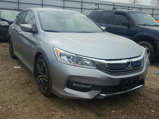 1HGCR2F15HA175544 - 2017 HONDA ACCORD SPO SILVER photo 1