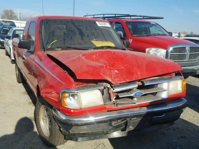 1FTCR14U7TPA90989 - 1996 FORD RANGER SUP RED photo 1