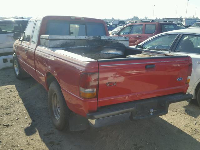 1FTCR14U7TPA90989 - 1996 FORD RANGER SUP RED photo 3