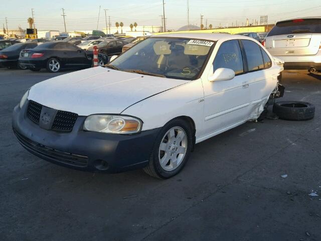 3N1CB51D15L551699 - 2005 NISSAN SENTRA 1.8 WHITE photo 2