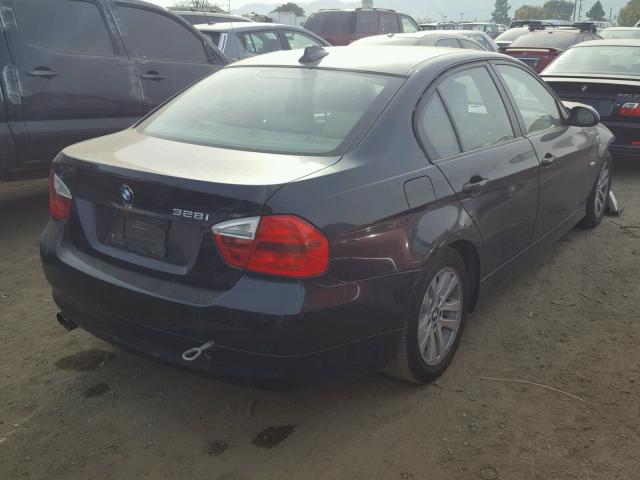 WBAVC53597FZ79751 - 2007 BMW 328 I SULE BLUE photo 4