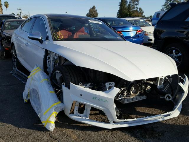 WAUB4CF51JA028965 - 2018 AUDI S5 PREMIUM WHITE photo 1