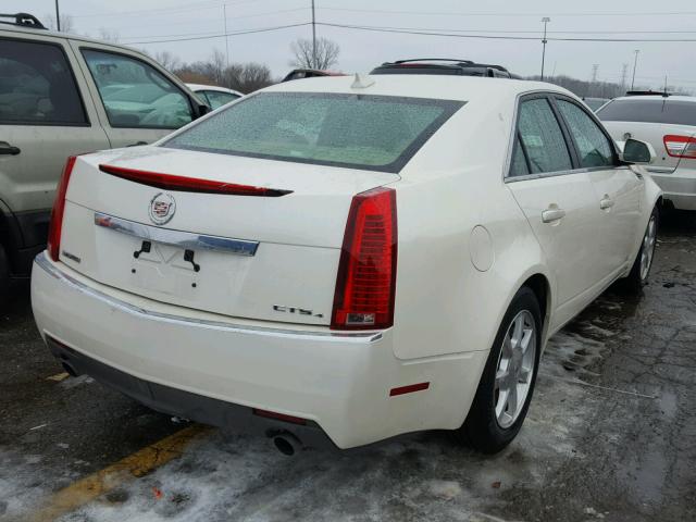 1G6DS57V790147250 - 2009 CADILLAC CTS HI FEA WHITE photo 4