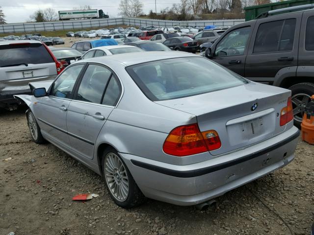 WBAEV53452KM24216 - 2002 BMW 330 I SILVER photo 3