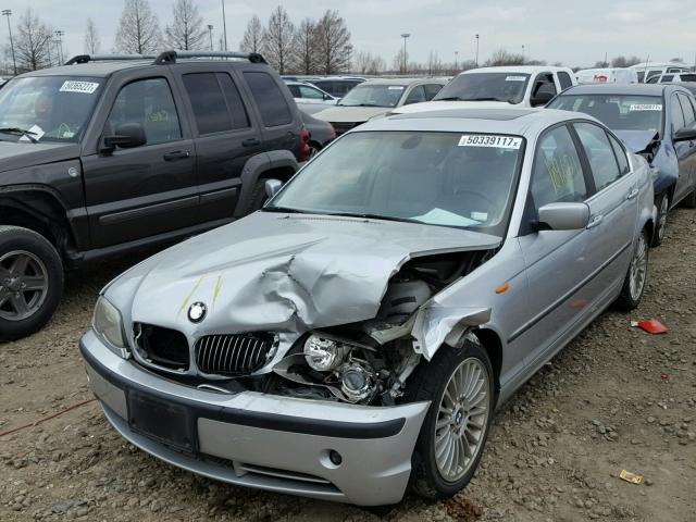 WBAEV53452KM24216 - 2002 BMW 330 I SILVER photo 9