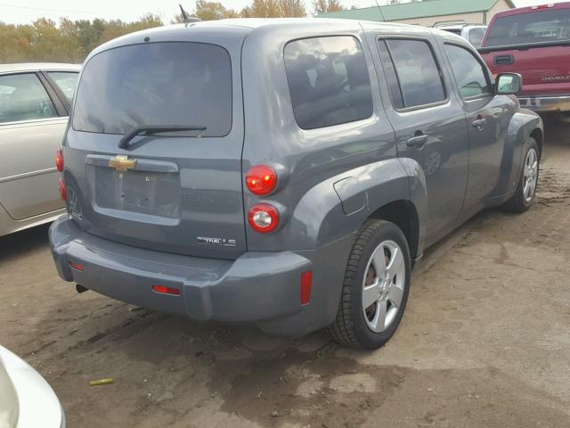 3GNCA13B09S512092 - 2009 CHEVROLET HHR LS Gris foto 4