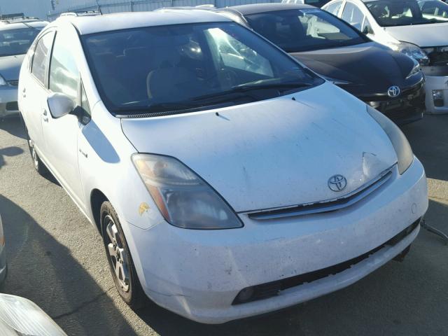 JTDKB20U863193037 - 2006 TOYOTA PRIUS WHITE photo 1