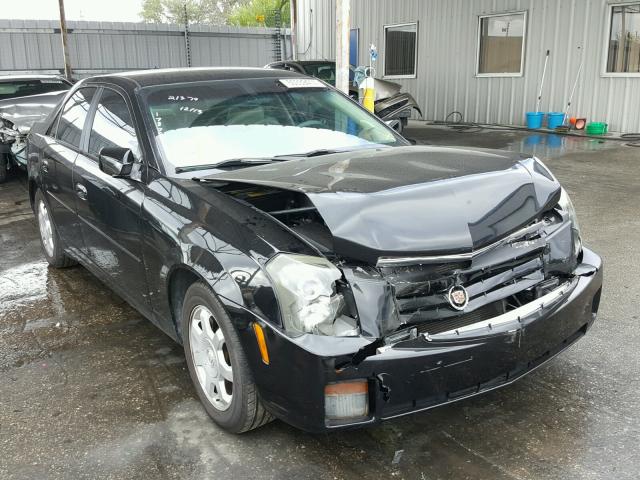 1G6DM577640178753 - 2004 CADILLAC CTS BLACK photo 1