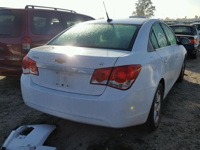 1G1PC5SB9E7360957 - 2014 CHEVROLET CRUZE LT WHITE photo 4