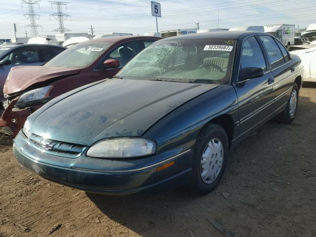 2G1WL52J211178429 - 2001 CHEVROLET LUMINA GREEN photo 2