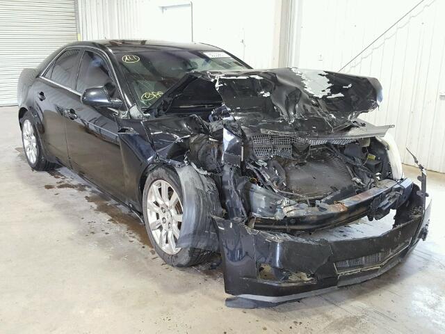 1G6DM577X80115466 - 2008 CADILLAC CTS BLACK photo 1