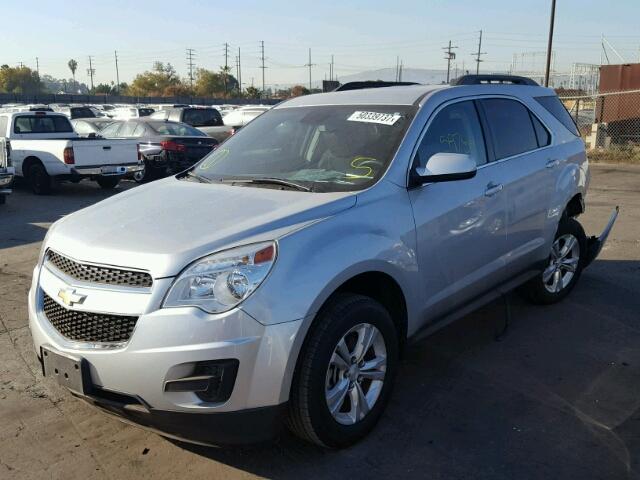 2GNALDEK9D6185487 - 2013 CHEVROLET EQUINOX LT SILVER photo 2