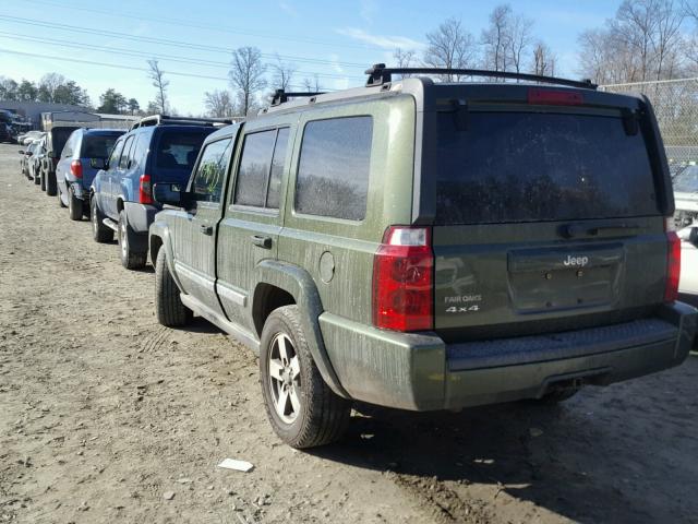 1J8HG48K56C352602 - 2006 JEEP COMMANDER მწვანე ფოტო 3