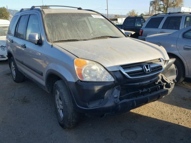 JHLRD78884C042776 - 2004 HONDA CR-V EX SILVER photo 1