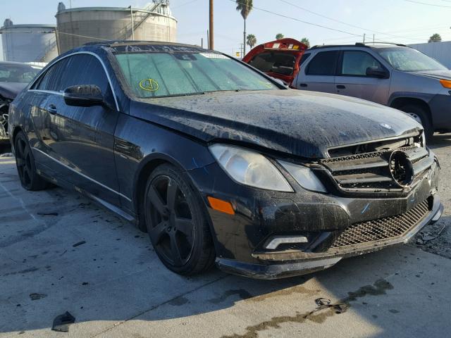 WDDKJ7CB2AF004762 - 2010 MERCEDES-BENZ E 550 BLACK photo 1