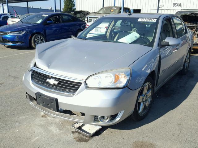 1G1ZU53836F211363 - 2006 CHEVROLET MALIBU LTZ SILVER photo 2