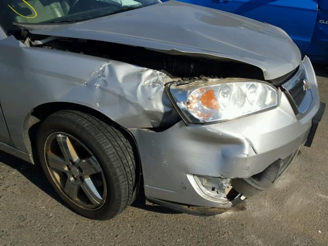 1G1ZU53836F211363 - 2006 CHEVROLET MALIBU LTZ SILVER photo 9