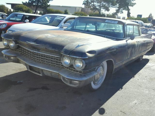 60B053691 - 1960 CADILLAC DEVILLE BLACK photo 2