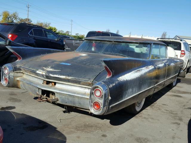 60B053691 - 1960 CADILLAC DEVILLE BLACK photo 4