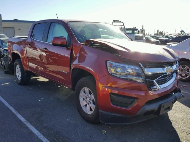 1GCGSBEAXG1324020 - 2016 CHEVROLET COLORADO RED photo 1