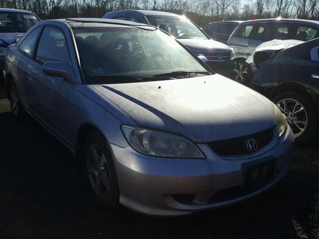 1HGEM229X4L044708 - 2004 HONDA CIVIC EX 银色 照片 1