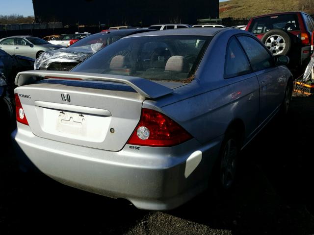 1HGEM229X4L044708 - 2004 HONDA CIVIC EX 银色 照片 4