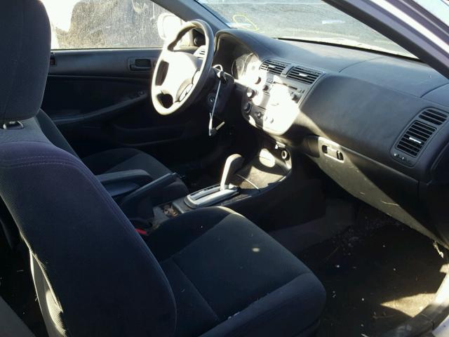 1HGEM229X4L044708 - 2004 HONDA CIVIC EX 银色 照片 5