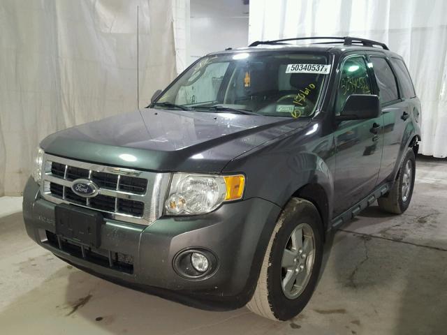 1FMCU9DG6AKA42848 - 2010 FORD ESCAPE XLT GRAY photo 2