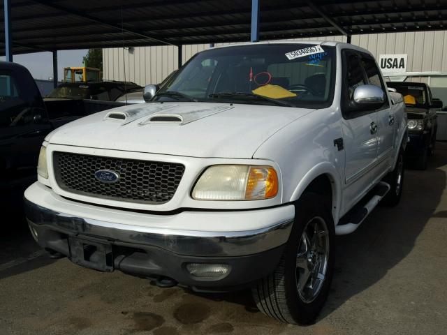 1FTRW08L62KE40610 - 2002 FORD F150 SUPER WHITE photo 2